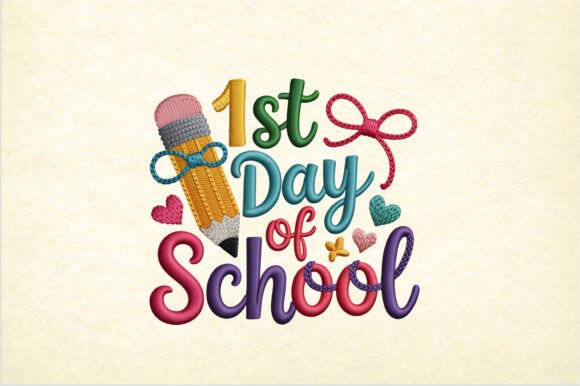 1st Day of School Embroidery Design: A Gift Designer’s Review