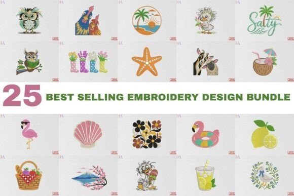 Amazing Embroidery Bundle: A Designer’s Honest Review