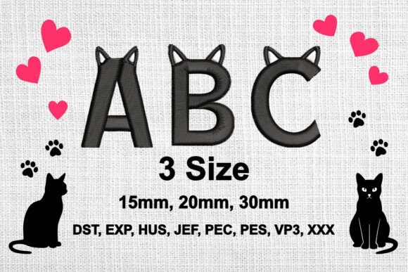 Cat Ears Embroidery Alphabet: A Designer’s Review for Business Use