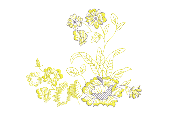 Digital Floral Embroidery Design: A Seasonal Seller’s Dream