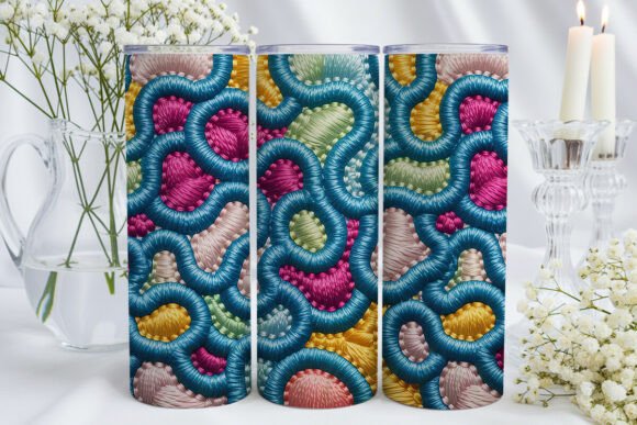 Pastel Abstract Embroidery 20oz Tumbler: A Designer’s Honest Review