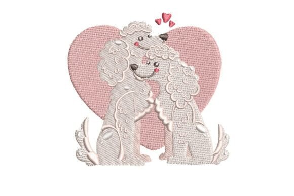 Poodles in Love Embroidery Review