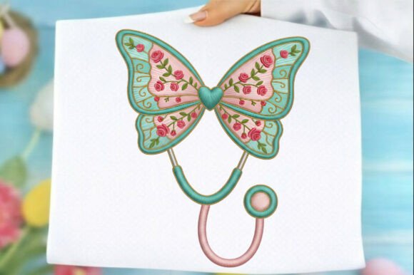 Valentines Nurse PNG: A Faux Embroidery Review for Seasonal Sellers